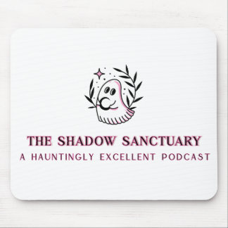 Mousepad Placa do mouse com o logotipo de Cheio rosa e pret