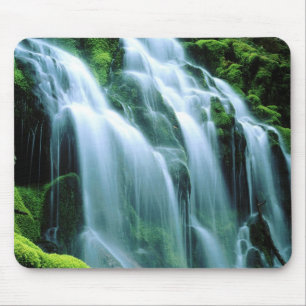 Mousepad Placa do mouse da Cena de Cave de Água