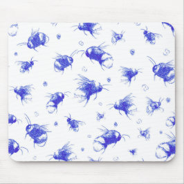 Mousepad Placa do Mouse de Abelha do Jardim - Presente Boni