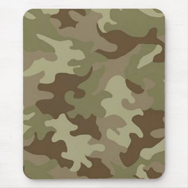 Mousepad Placa do mouse de camuflagem (Frente)