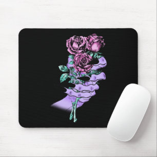 Mousepad Placa do mouse do Buquê Gótico