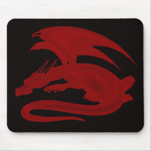 Mousepad Placa do mouse do Drakon Maionios do Dragão Verme