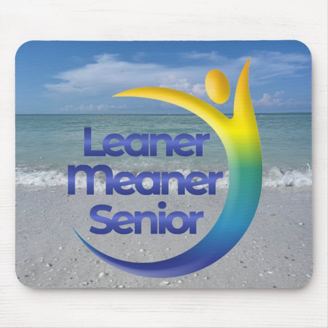 Mousepad Placa do mouse do Mais velho Leaner Meaner, Siesta (Frente)