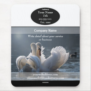 Mousepad Placa do mouse do promocional Swans HAMbyWG