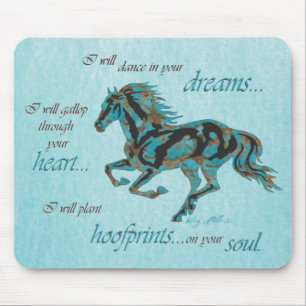 Mousepad Placa do mouse Inspiron Horse