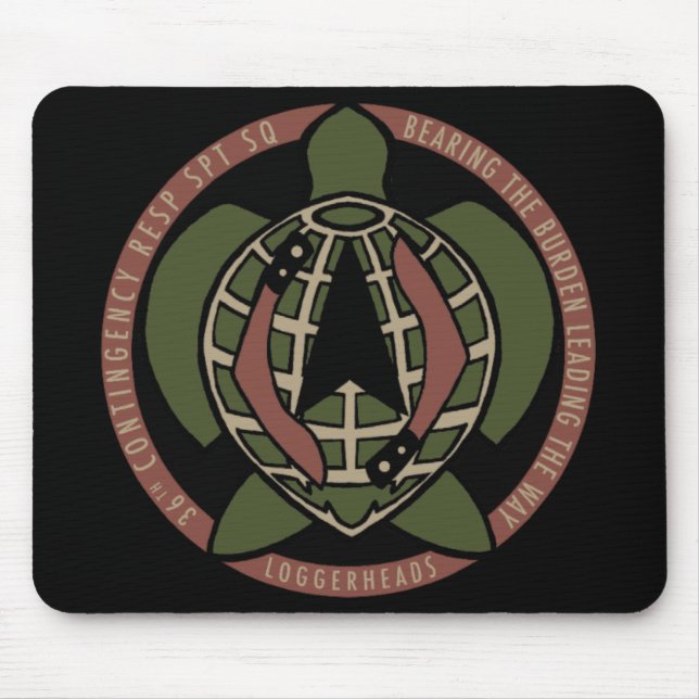 Mousepad Placa do mouse Loggerhead (Frente)