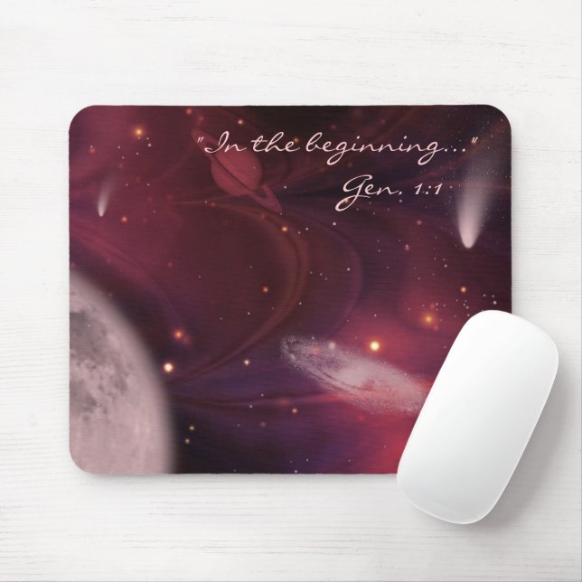 Mousepad Placa do mouse Odissey no Espaço (Com mouse)