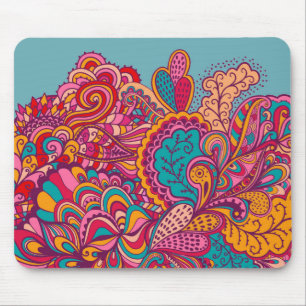 Mousepad Placa do mouse Paisley Impressão