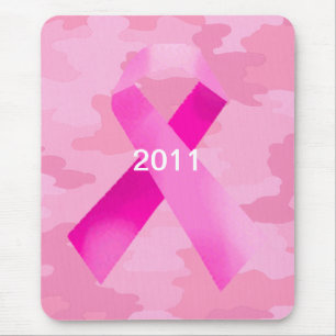 Mousepad Placa do mouse rosa de Fita de Fita da Camoufla da