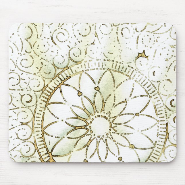 Mousepad Placa do mouse Stencil Design (Frente)