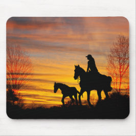 Mousepad Placa do mouse Sunset Horst Ride