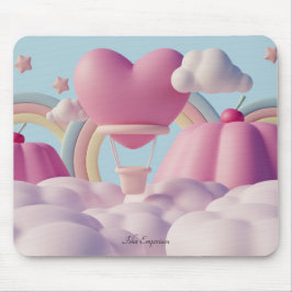 Mousepad Placa do mouse Whimsical Fairytale Landscape