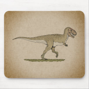 Mousepad Placa do rato Cretáceo Dinossauro Tyrannosaurus re