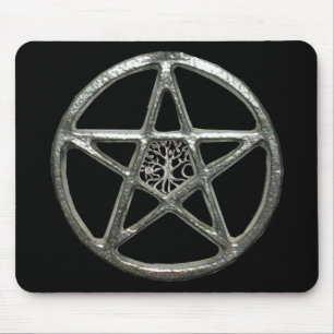 Mousepad Placa Do Rato De Vida Pentágono