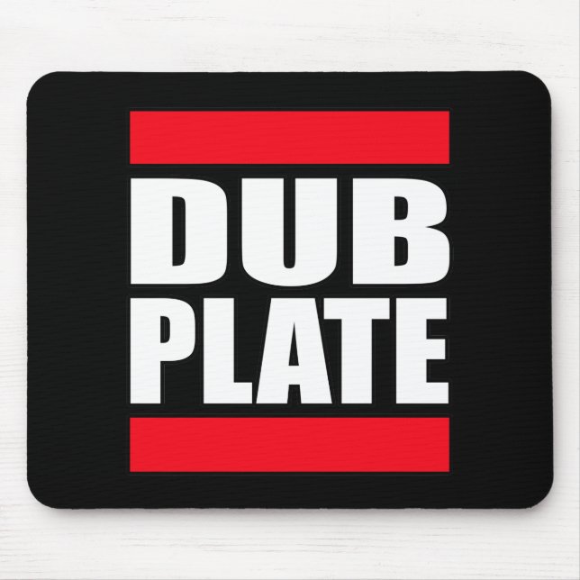 Mousepad Placa Dubplate do Dub (Frente)