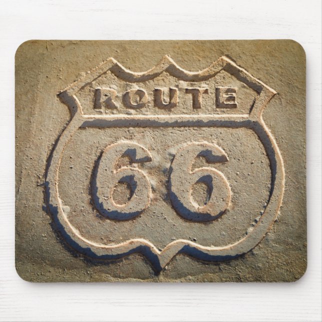 Mousepad Placa histórica da Rota 66, Arizona (Frente)