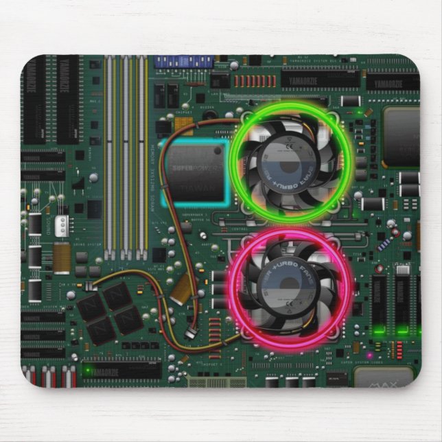 Mousepad Placa-Mãe do Computador (Frente)