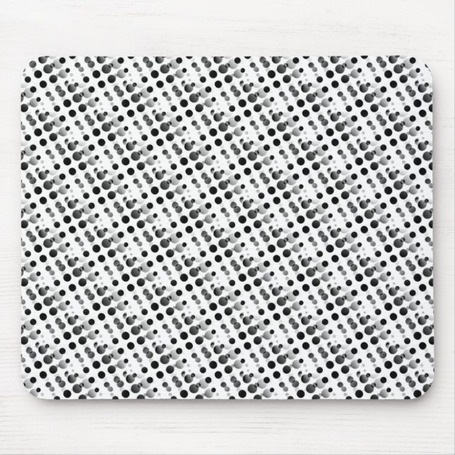 Mousepad Placa-Mão Retro de Cinzas Metálicas (Frente)