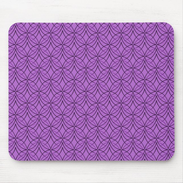 Mousepad Placa Retro-Mousepad Roxo-Leve (Frente)