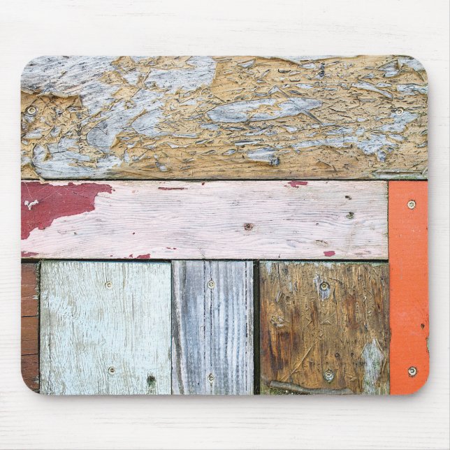 Mousepad Placas De Madeira Com Tempo (Frente)