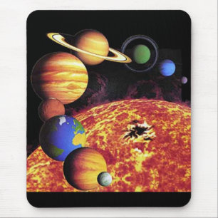 Mousepad Placas do sistema solar