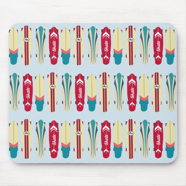 Mousepad Placas técnicas Vintage (Frente)