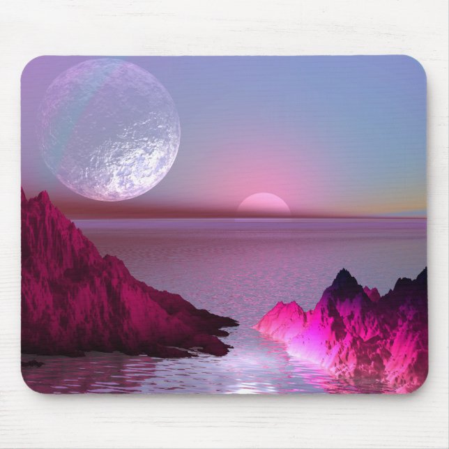 Mousepad Planeta de cristal (Frente)