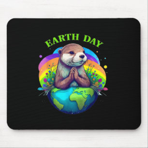 Mousepad Planeta do Dia da Terra Aniversário do Dia da Terr