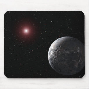 Mousepad Planeta gelado/rochoso que orbita uma estrela não