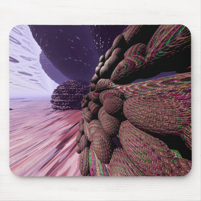 Mousepad Planeta Marte. Paredes de edifícios (Frente)