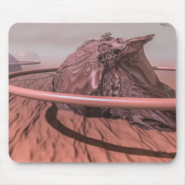 Mousepad Planeta Marte. Sandstorm (Frente)