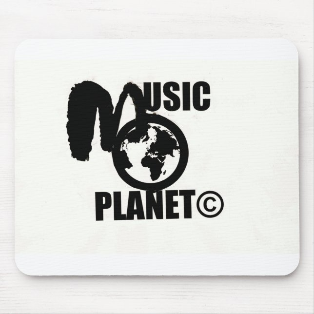MOUSEPAD PLANETA MUSICAL (Frente)
