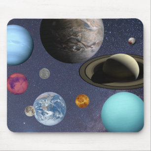 Mousepad Planetas do sistema solar