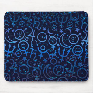 Mousepad Planetas Mystical do universo dos símbolos