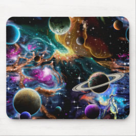 Mousepad Planetas Stars Nebula