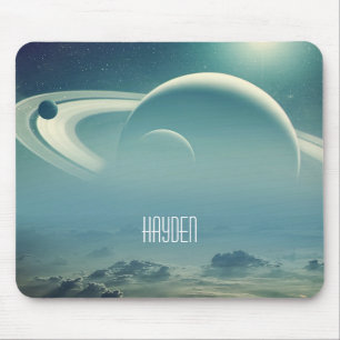 Mousepad Planetas Whimsical — Visão Personalizada do Esp