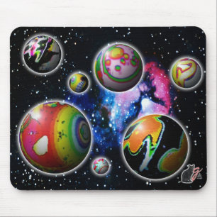 Mousepad Planetoides