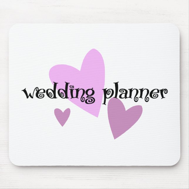 Mousepad Planner de Casamento (Frente)