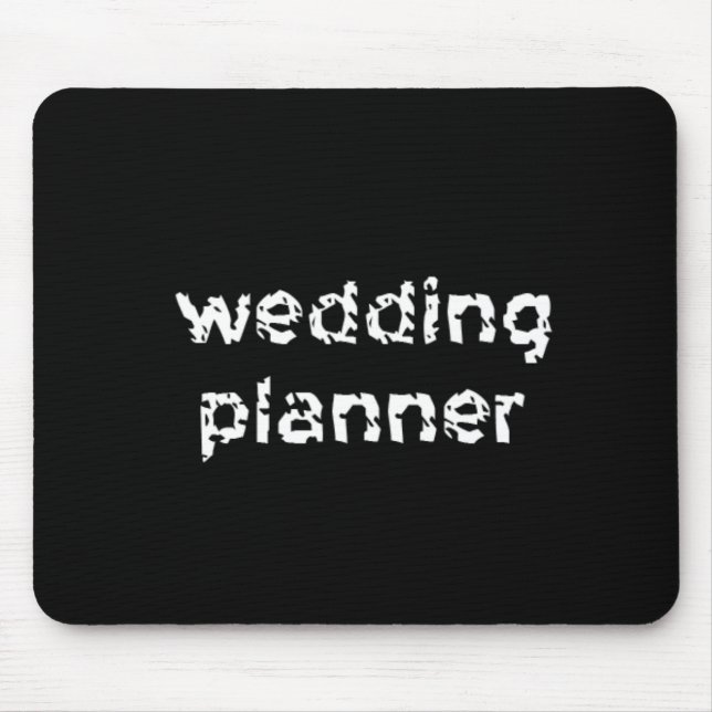 Mousepad Planner de Casamento (Frente)