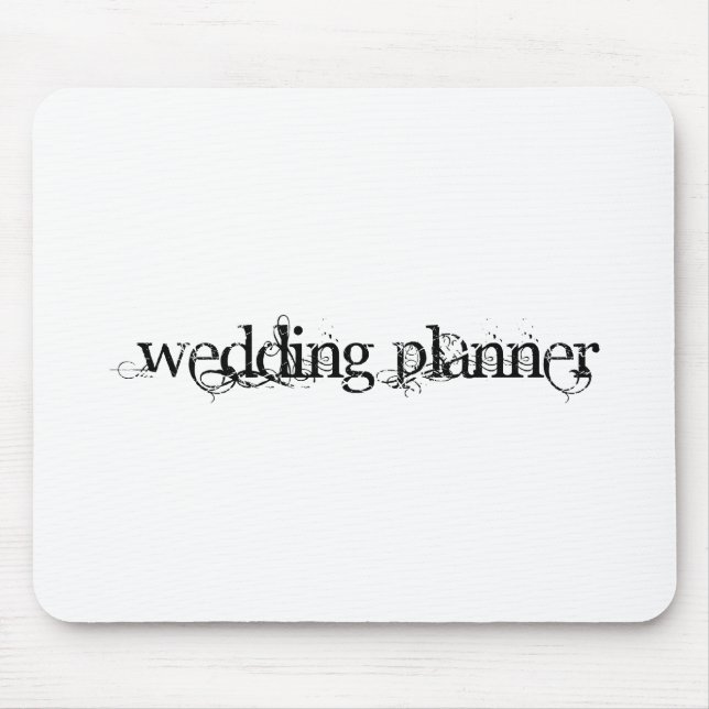 Mousepad Planner de Casamento (Frente)