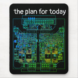 Mousepad Plano de Camisas de Camisa do Conselho de Circuito