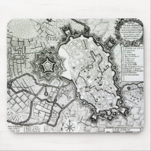 Mousepad Plano de Lisle, 1736