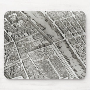Mousepad Plano de Paris, conhecido como 'o Plano de Turgot'