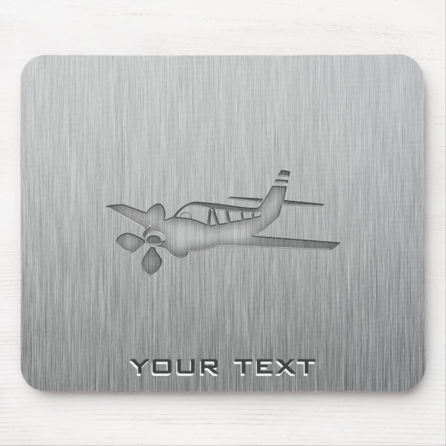 Mousepad Plano de visão de metal escovado (Frente)
