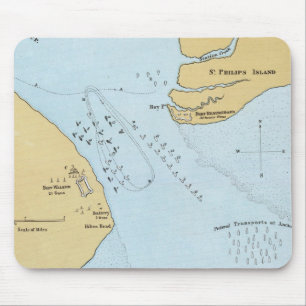 Mousepad Plano do Ataque Naval e Captura de Porto Real