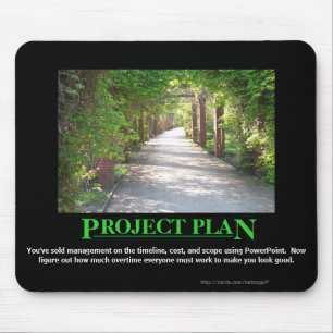 Mousepad Plano do projeto - apenas faça-lhe o fósforo