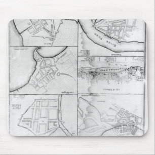 Mousepad Planos das torres do princípio, fortes