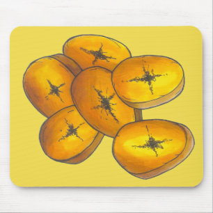 Mousepad Planos Fried Cozinhar Bananas Comida porto-riquenh