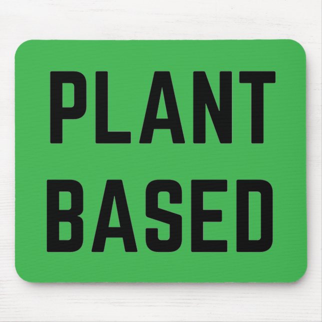 Mousepad Plant Based Vegan (Frente)