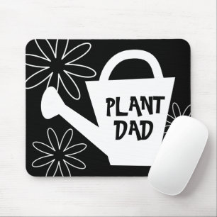 Mousepad Planta do Pai. Citação de jardinagem engraçada